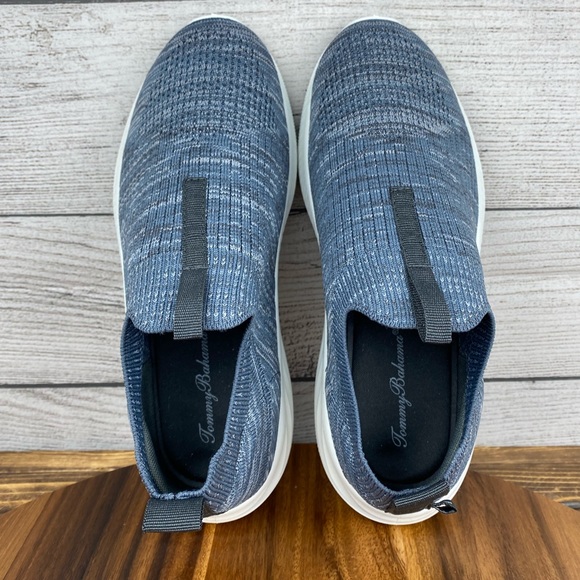 Tommy Bahama Women’s Flint Knit Jogger Memory Foam Slip On Shoe Blue Size 6.5 - Picture 10 of 12